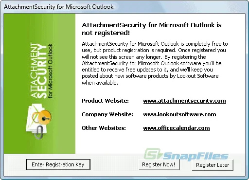 Attachment Security for Outlook Screenshot 2