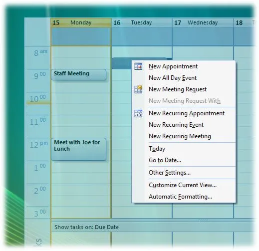 Outlook on the Desktop Screenshot 2