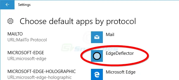 EdgeDeflector Screenshot 2