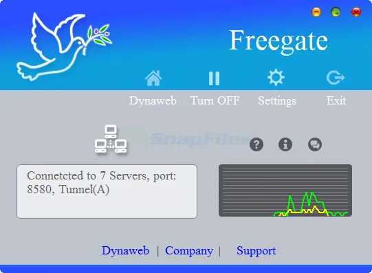 Freegate Screenshot 1