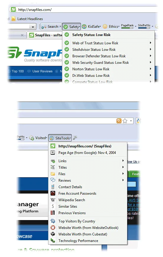 LinkExtend for Firefox Screenshot 2