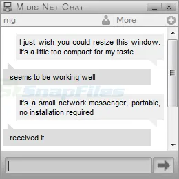 Midis Net Chat Screenshot 1