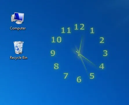 TheAeroClock Screenshot 1