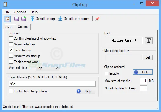 ClipTrap Screenshot 2