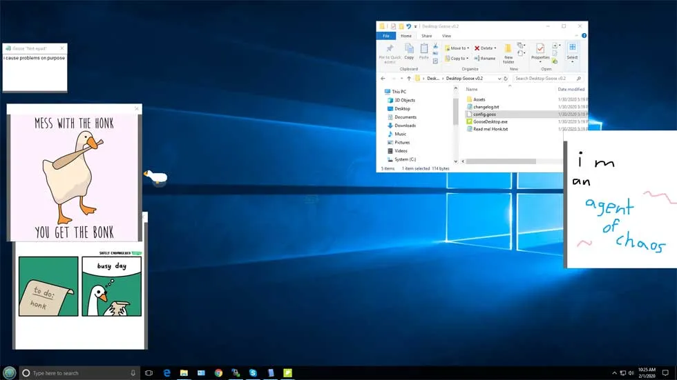 Desktop Goose Screenshot 2