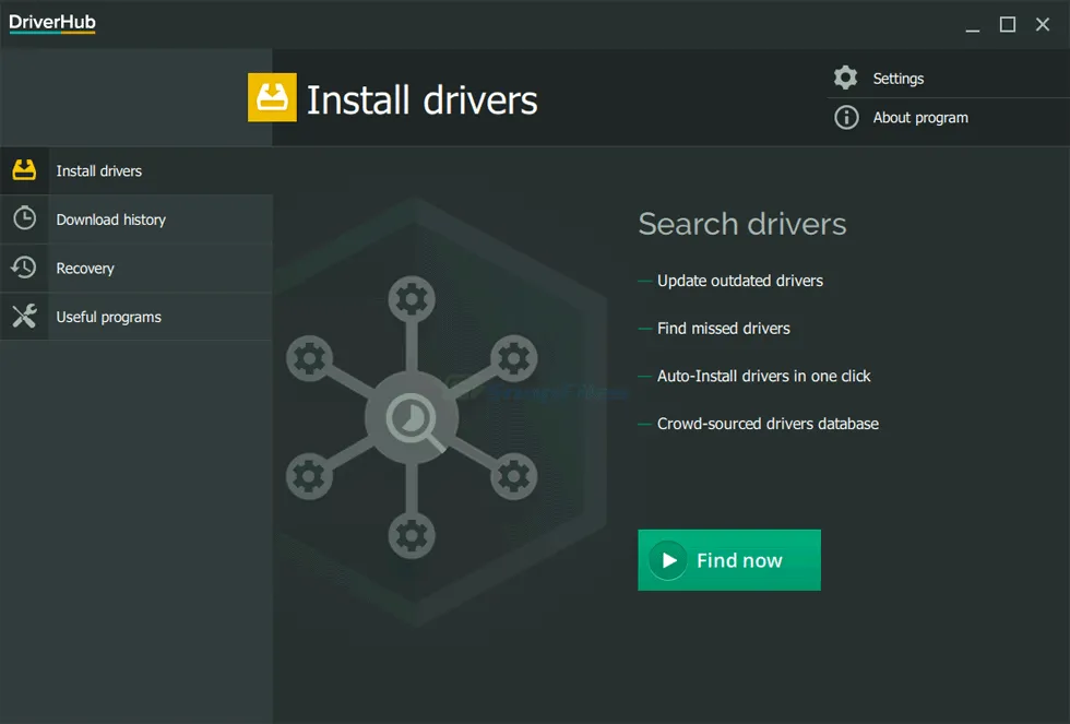 DriverHub Screenshot 1