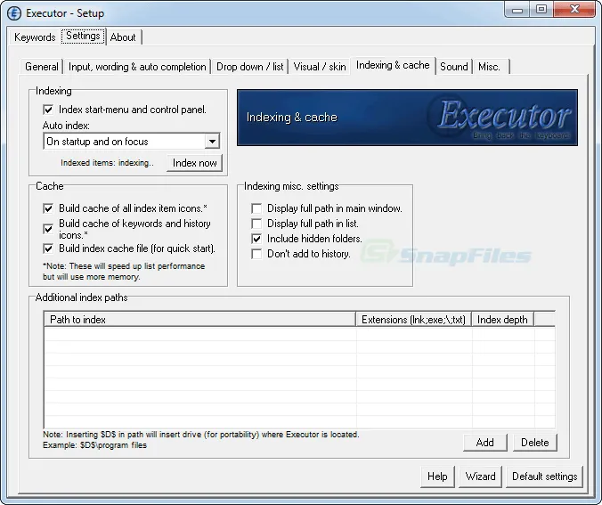 Executor Screenshot 2