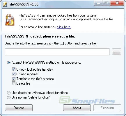 FileASSASSIN Screenshot 1