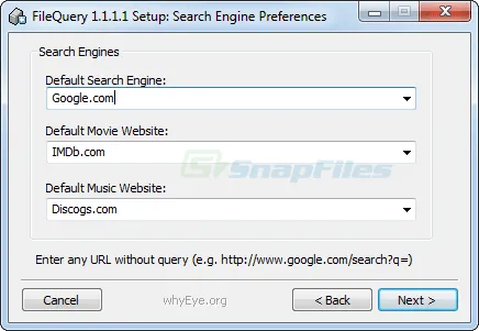 FileQuery Screenshot 2