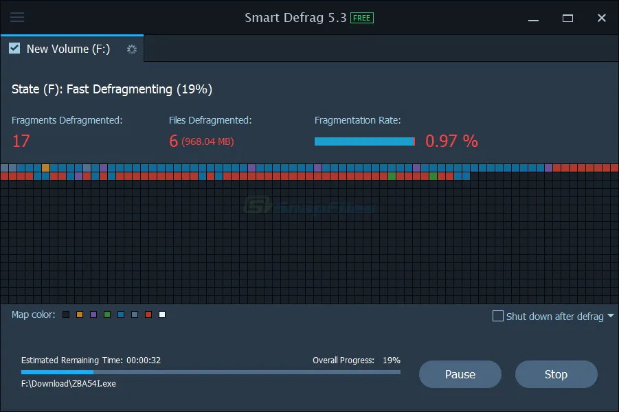 IObit Smart Defrag Screenshot 2