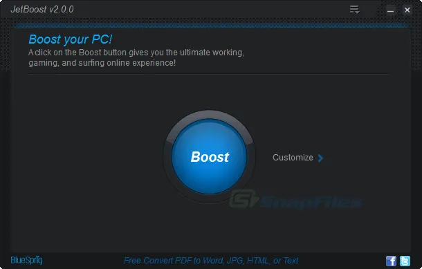 JetBoost Screenshot 1