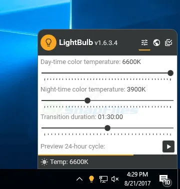 LightBulb Screenshot 1