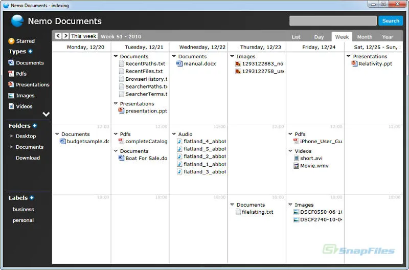 Nemo Documents Screenshot 1