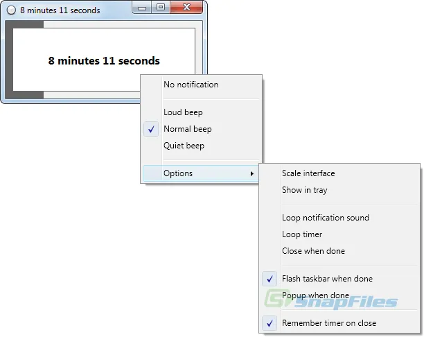 Orzeszek Timer Screenshot 2