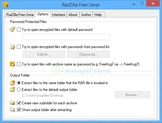 RarZilla Screenshot 2