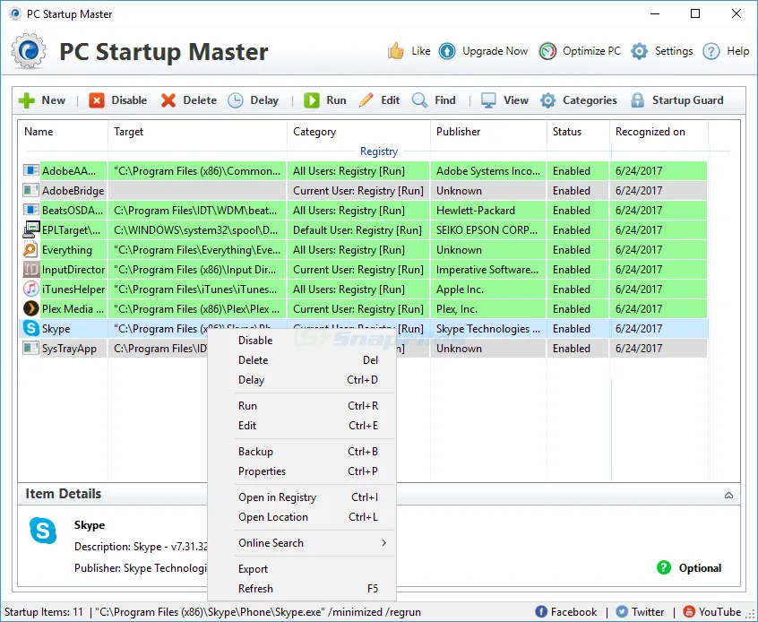 PC Startup Master Screenshot 1