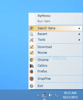 SyMenu Screenshot 1