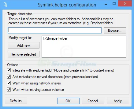 Symlink Helper Screenshot 2