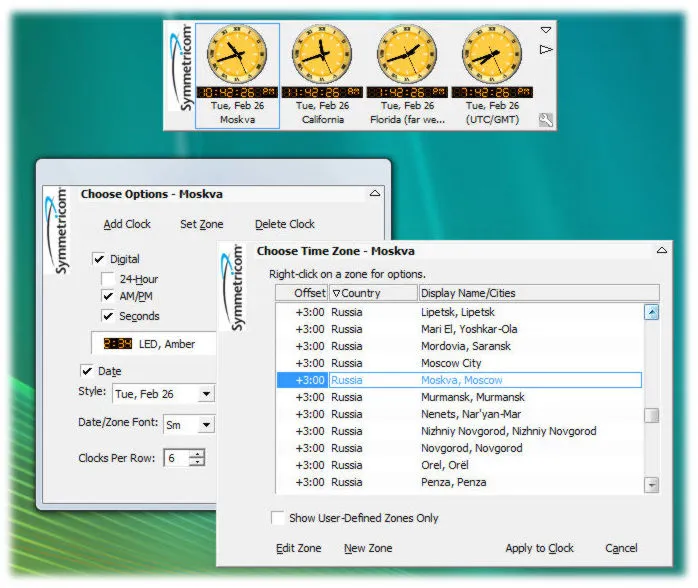 SymmTime Screenshot 2