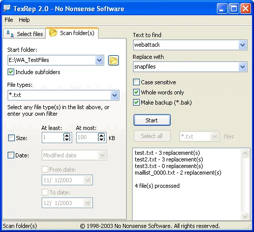 TexRep Screenshot 1