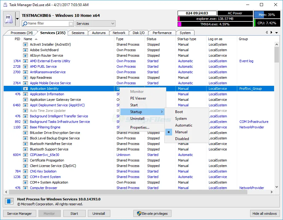 MiTeC Task Manager DeLuxe Screenshot 2