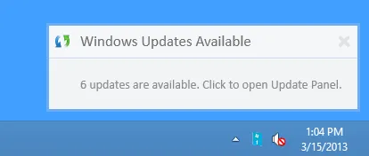 Windows Update Notifier Screenshot 2